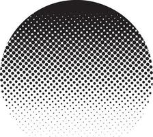 Halftone background design vector