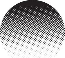 Halftone background design vector