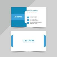 stander and simple business card design vector