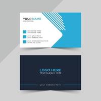 stander and simple business card design vector