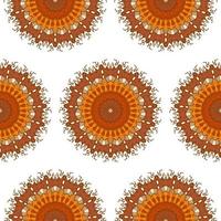 Mandala Seamless Pattern vector