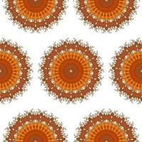 Mandala Seamless Pattern vector