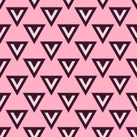 Vector seamless pattern of small white brown triangles for websites, textile, wrappers, wallpapers