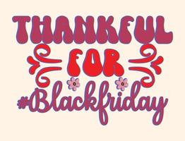 Black friday t-shirt design vector