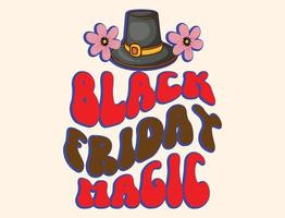 Black friday t-shirt design vector