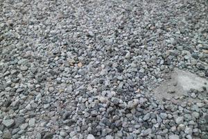 pebbles arranged to cover the floor photo