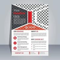 Corporate And Creative Flyer Design Template, Modern And Professional Flyer Design, Simple And Minimal Flyer Template, Flyer Design Template vector