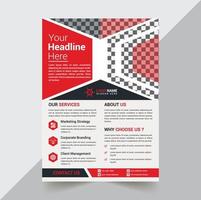 Flyer Design Template vector