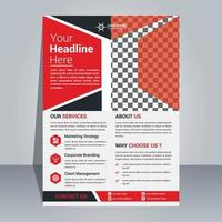 Corporate And Creative Flyer Design Template, Modern And Professional Flyer Design, Simple And Minimal Flyer Template, Flyer Design Template vector
