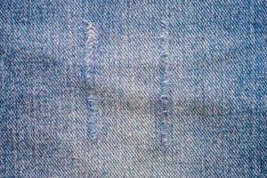 Blue denim jeans texture pattern background photo