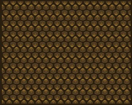 background with gold color abstract pattern vector