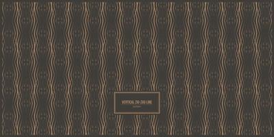 unique vertical zig zag line pattern vector