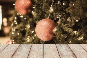 Christmas Tree with Decorations photo