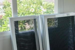 mosquitero pantallas de ventana protección contra insectos foto