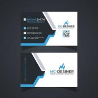 professional business card template vector