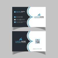 professional business card template vector