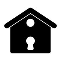 Modern design icon of home security vector