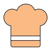 Premium download icon of chef hat vector