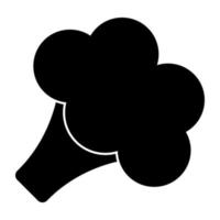 Trendy vector design of broccoli