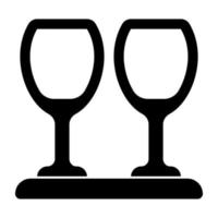 Editable design icon of cheers vector