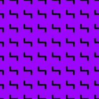 Seamless abstract background that uses geometric shapes to be stitched together on a purple background. vector