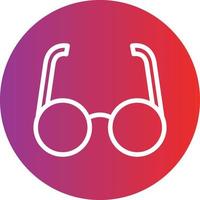 Glasses Icon Style vector