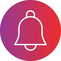 Ring Bell Icon Style vector