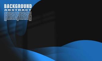 abstract geometric gradient gradient blue crystal waves with shadow overlay for elegant trendy web design eps 10 vector