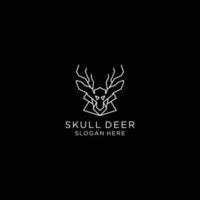 Deer logo icon vector image