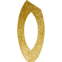 moderne goldene Boho-Keramikvase. transparente PNG-Cliparts png