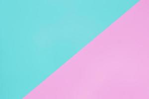 blue and pink pastel color paper texture top view minimal flat lay background photo