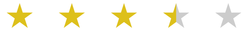 cinco estrelas, signo de 5 estrelas. símbolo de ícone de classificação por estrelas para pictograma, aplicativos, site ou elemento de design gráfico. ilustração vetorial png