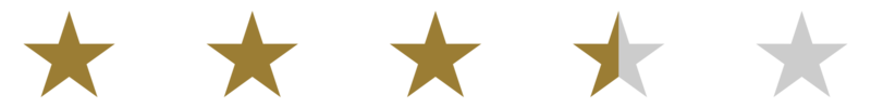 cinco estrellas, signo de 5 estrellas. símbolo de icono de calificación de estrellas para pictograma, aplicaciones, sitio web o elemento de diseño gráfico. ilustración vectorial png