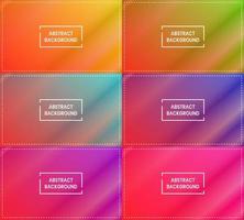 yellow, green, blue, purple, pink and red diagonal gradient collection with shining and frame. abstract, modern and color style. great for background, wallpaper, card, cover, poster, banner or flyer