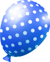 Realistic red balloons for party event design png