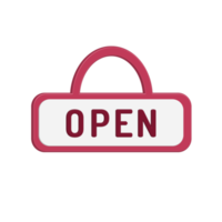 Open text board png