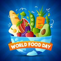 World Food Day Concept vector