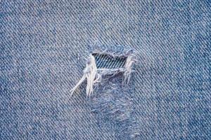 Fondo de patrón de textura de jeans de mezclilla azul foto