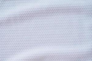 White football jersey clothing fabric texture sports wear background photo