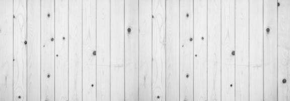 old white pine wood plank wall texture panoramic background photo