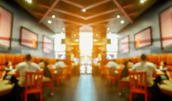 cafe restaurant interior blurred abstract vintage background photo