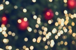 christmas bokeh light abstract background photo