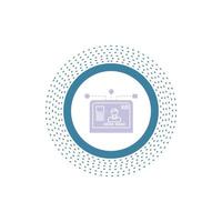 interface. website. user. layout. design Glyph Icon. Vector isolated illustration