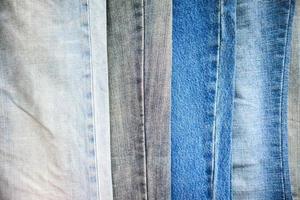 Fondo de textura de jeans azul denim foto