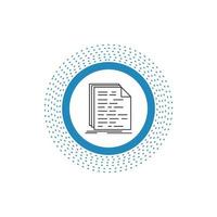 Code, coding, doc, programming, script Line Icon. Vector isolated illustration