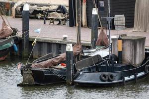 boats in the little  harbor photo