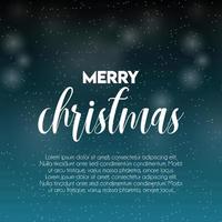 Merry Christmas Snow Pattern background vector