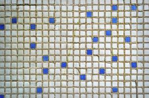 Ceramic brick tile wall background photo