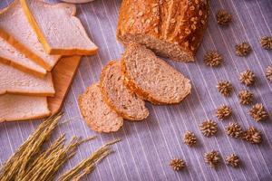 Fresh tasty bread. photo