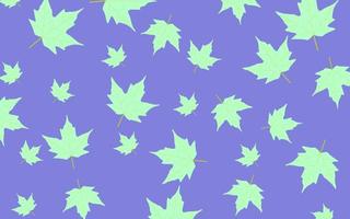 Fall leaf pattern colorful vector